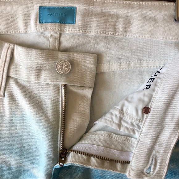 MOTHER Looker Skinny Ankle Crop Jeans Paradise 26 - Picture 14 of 16